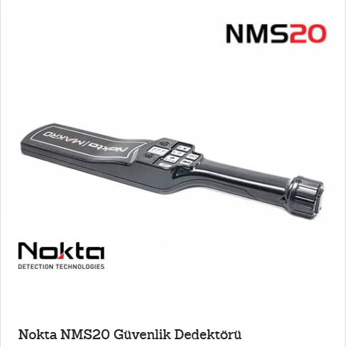 Nokta NMS20 Güvenlik Dedektörü