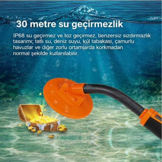 Yuvarlak Başlıklı Su Geçirmez PRO Pointer