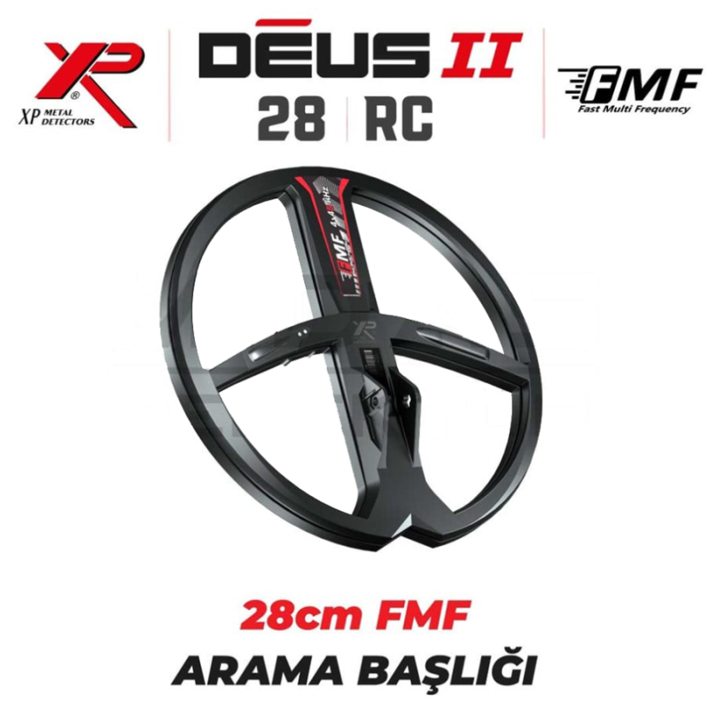 XP Deus 2 Dedektör - 28cm FMF Başlık, WS6 Kulaklık, Ana Kontrol Ünitesi