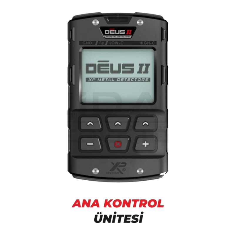 XP Deus 2 Dedektör - 28cm FMF Başlık, WS6 Kulaklık, Ana Kontrol Ünitesi