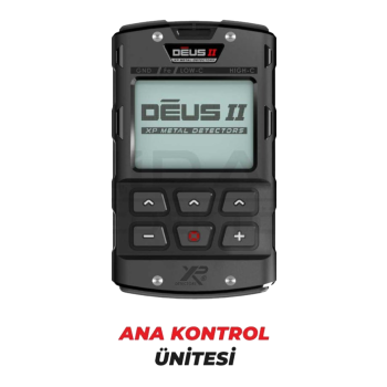 XP Deus 2 Dedektör - 34x28cm FMF Başlık, Ana Kontrol Ünitesi