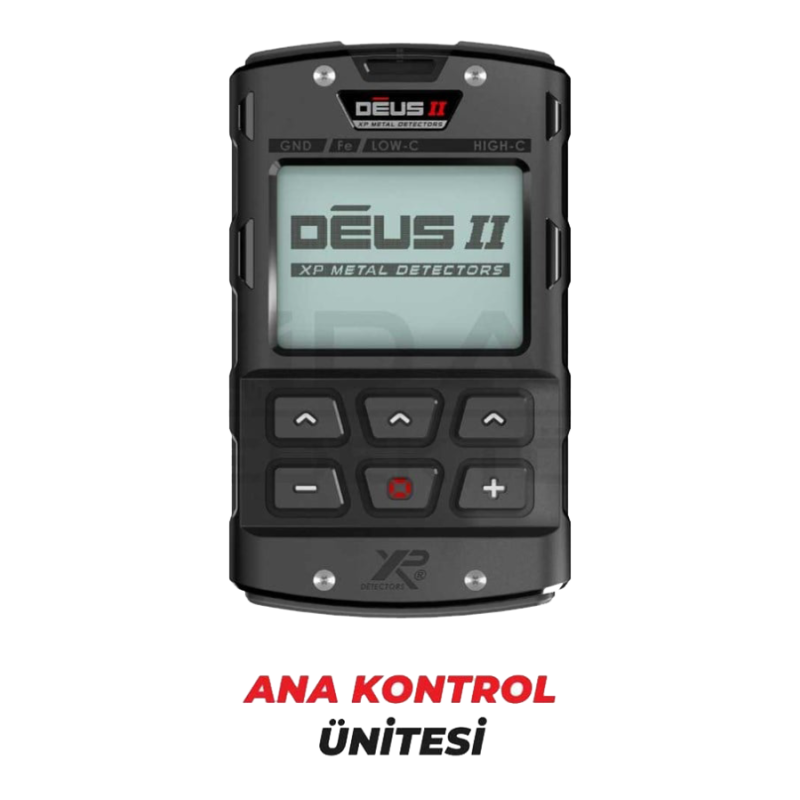 XP Deus 2 Dedektör - 34x28cm FMF Başlık, Ana Kontrol Ünitesi