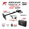 XP Xtrem Hunter Dedektör - DOUBLE PAKET ( KULAKLIKSIZ ) 34X28FMF-RC-DOUBLE