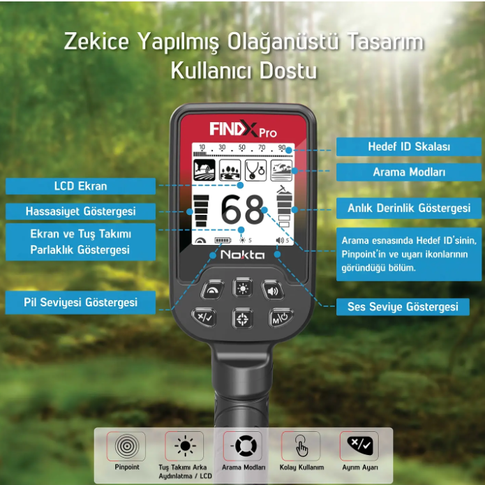Nokta FINDX Pro Dedektör