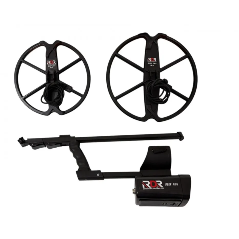 RDR Deep Pro – 38 cm & 32 cm Çift Başlıklı Metal Dedektörü