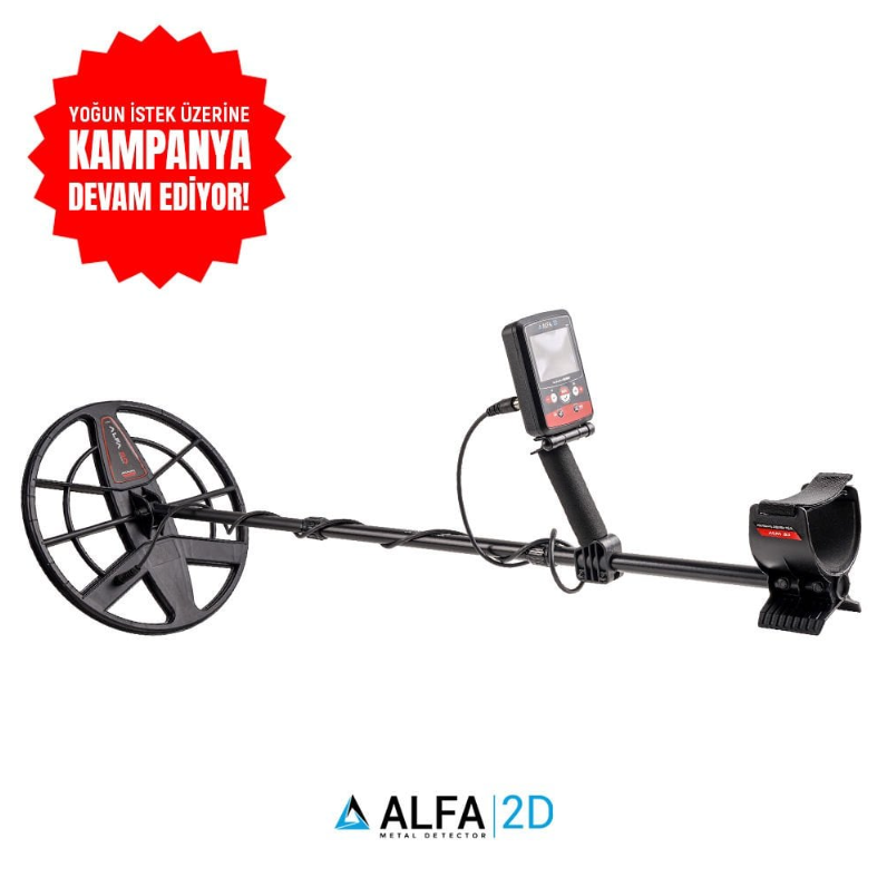 Alfa 2D Ekranlı Dedektör