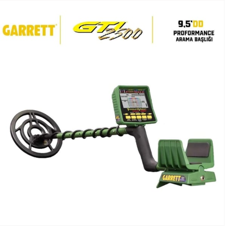 Garrett Dedektör GTI 2500 Dedektör (9,5 inch Başlık)
