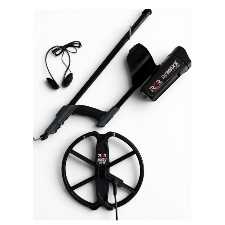 RDR DEDEKTÖRRDR Deep Pro Maxx Derin Arama Dedektörü - 6 kHz 32cm Başlıklı Paket