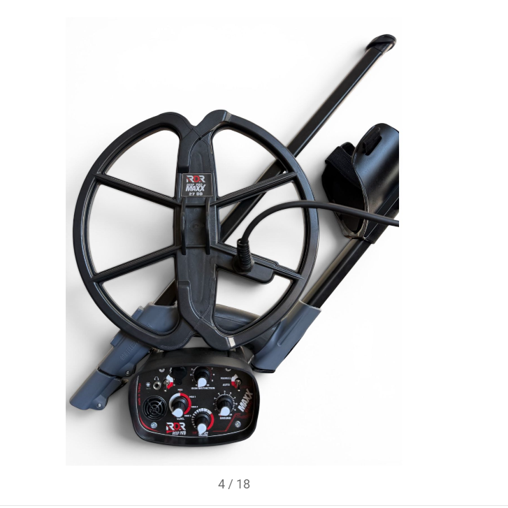 RDR Deep Pro Maxx  Derin Arama Dedektörü -  6 kHz 27cm Başlıklı Paket