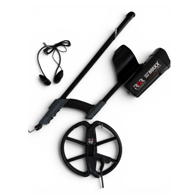 RDR Deep Pro Maxx  Derin Arama Dedektörü -  6 kHz 27cm Başlıklı Paket