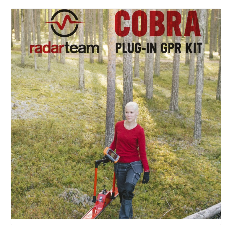 Radar Team Cobra PLUG-IN GPR Yer Altı Görüntüleme