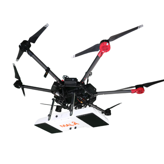 Mala GPR MALÅ GeoDrone 80 Yer Altı Görüntüleme