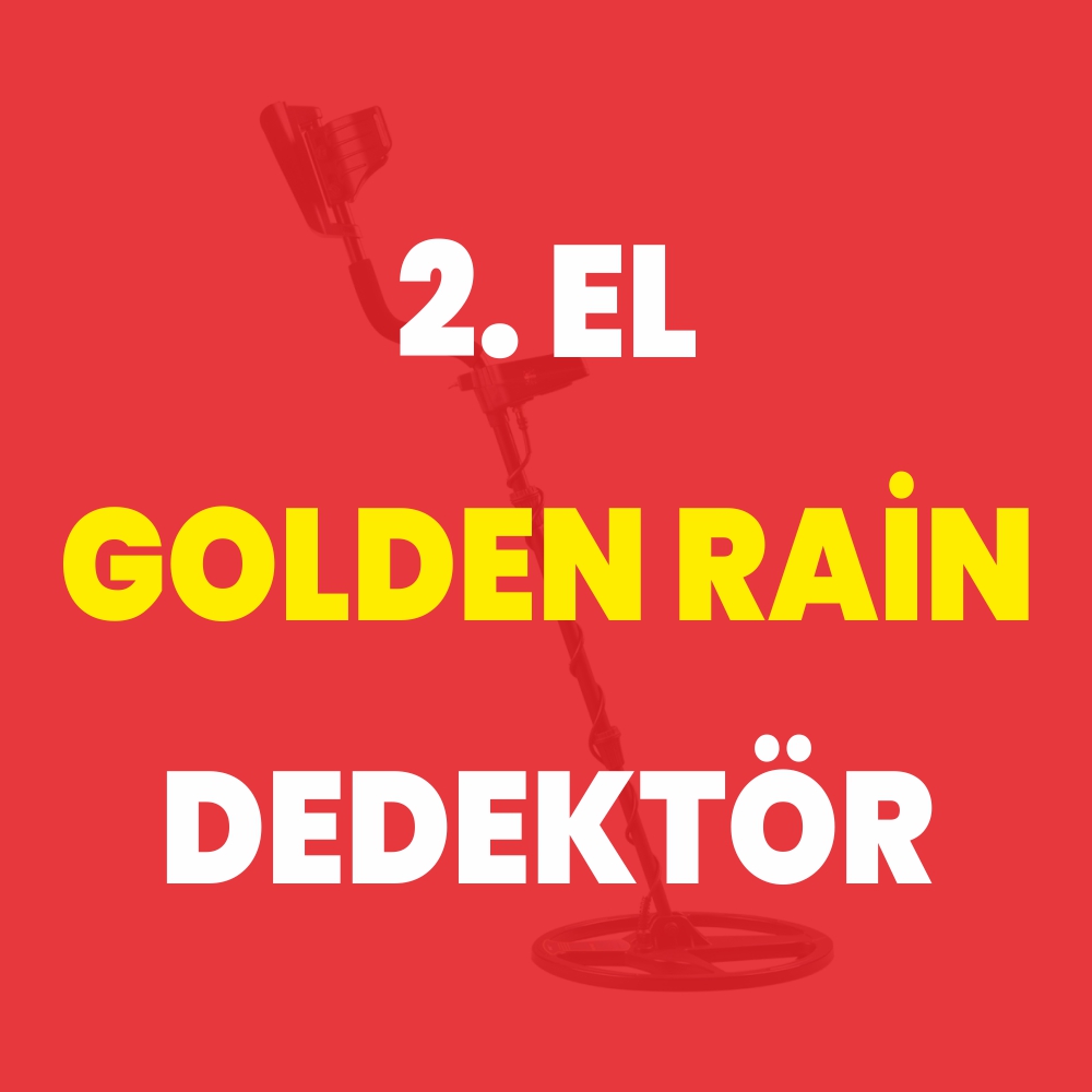 İkinci El Golden Rain Pro Paket Dedektör